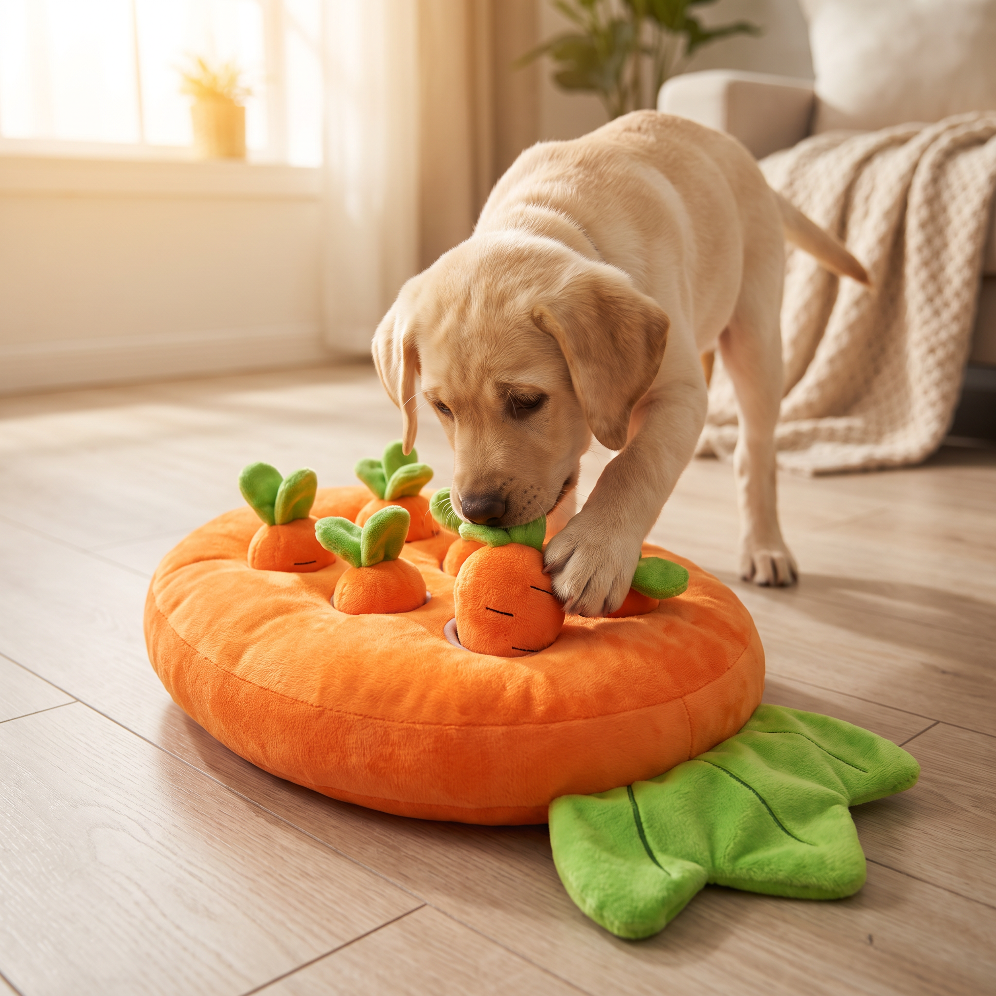 tapis-fouille-carotte mise en situation