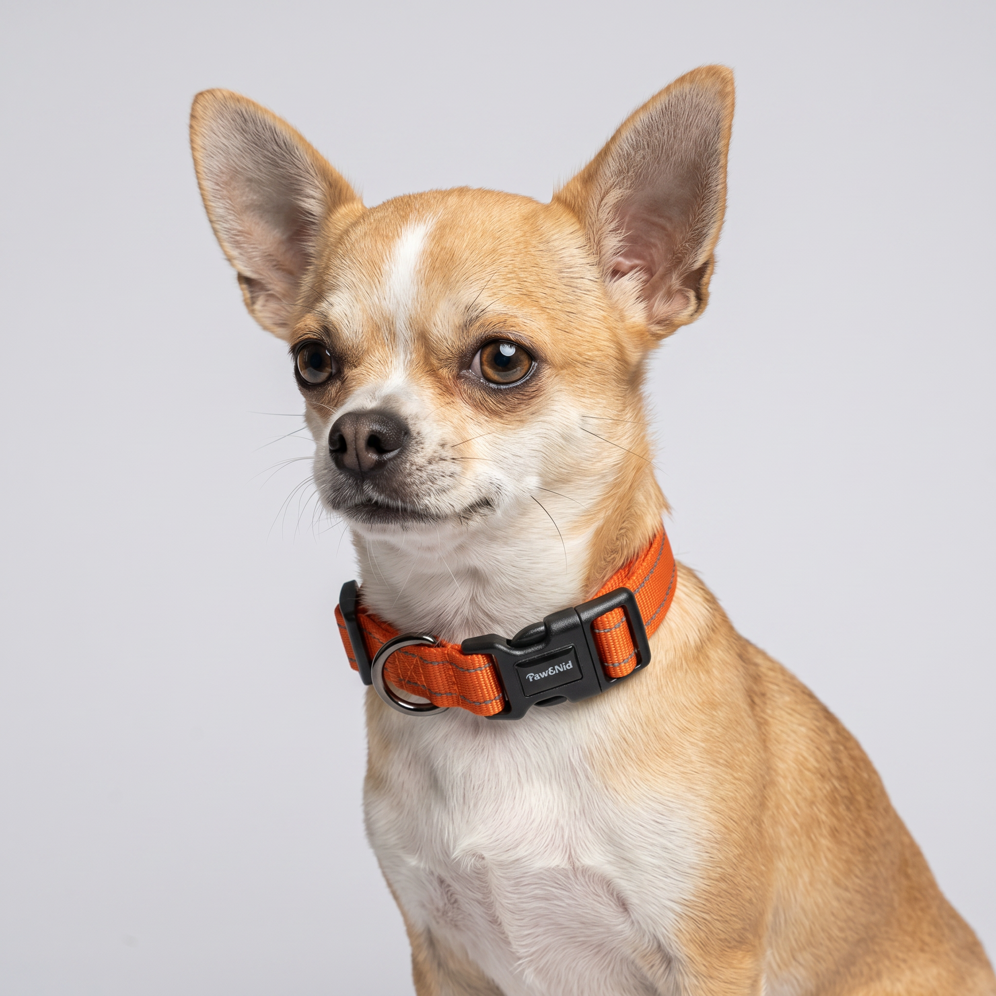 Collier Réfléchissant pour Chien — Orange